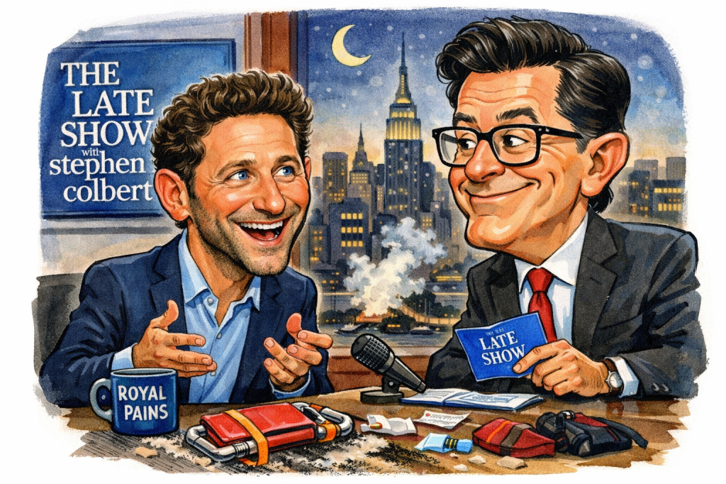Colbert and Mark Feuerstein Unleash my Pet Peeve