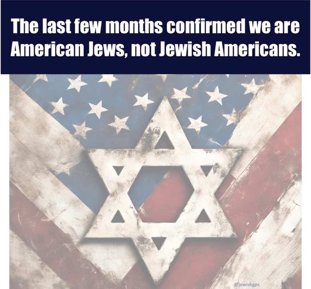 I Am Not a Jewish&nbsp;American